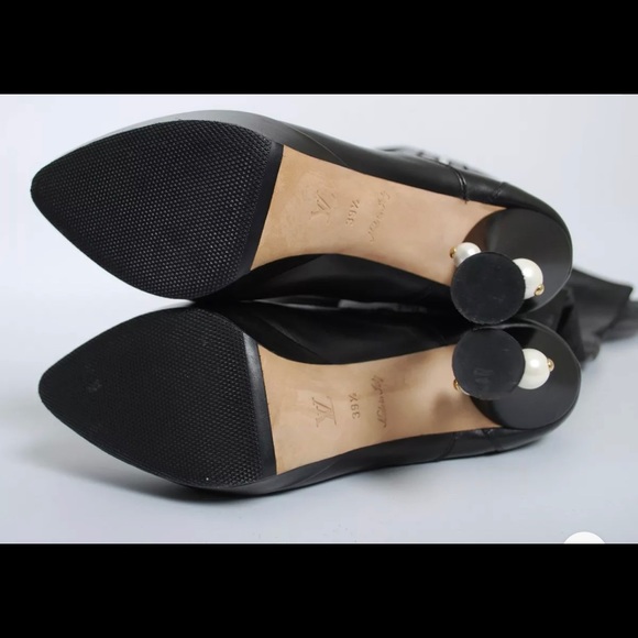 Louis Vuitton gorgeous sexy calfskin leather over the knee boots runway RARE 🔥 - Picture 7 of 7